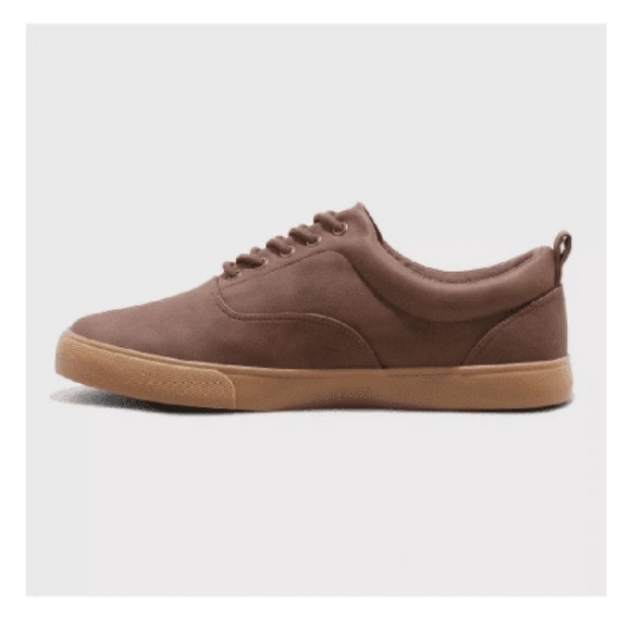 Casual Brown Men's Sneakers - Picture 2 of 5